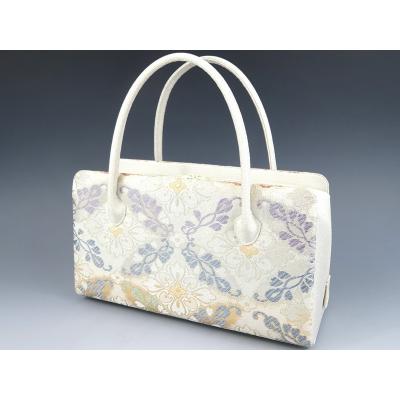 未使用美品 和装小物 利休バック 狩猟紋様 ベージュ■ON71028-10 未使用美品 和装小物 利休バック 狩猟紋様 ベージュ□ON71028-10