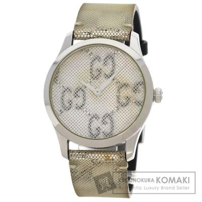 グッチ 時計 メンズ 革ベルト(腕時計、アクセサリー)の商品 グッチ 時計 メンズ 革ベルト(腕時計、アクセサリー)の商品