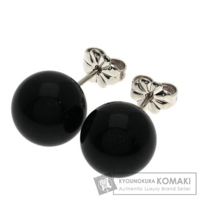 ティファニー⭐︎ホワイトオニキスボールピアス1㎝ ティファニー⭐︎ホワイトオニキスボールピアス1㎝ ティファニー