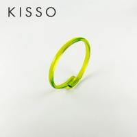 キッソオ ブレスレット 707 ネオンイエローグリーン メガネ素材のブレスレット 鯖江 KISSO | 京都 Blue Lapin ヤフー店