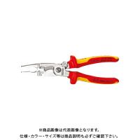 クニペックス KNIPEX 1396-200 絶縁エレクトロプライヤー(スプリング付) (SB) 1396-200 | KanamonoYaSan KYS