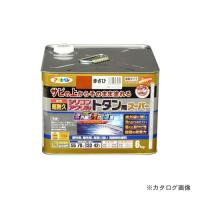 アサヒペン AP 油性超耐久シリコンアクリルトタン用 6kg (赤さび) | KanamonoYaSan KYS