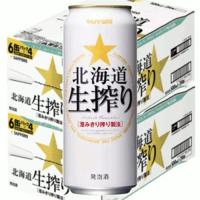 サッポロ北海道生搾り500ml缶2ケース（48本入） | 九州酒問屋オンライン