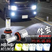 【Pt5倍+10%OFF!】 明るさ3倍!! 純正フォグランプを最新LEDに AZワゴン MJ23S H20.9~H24.10 信玄LED XRmini 5000LM オールインワン 5色カラーチェンジ H8 | ライトコレクション