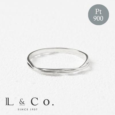 jewel closet by L &Co. pt900シンプルリング Jewel closet by L&Co. リング、指輪（リング素材：プラチナ