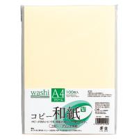 A-4902850121958 マルアイ コピー和紙Ａ４クリーム１００枚パック | LifeStage Nana! Yahoo!店