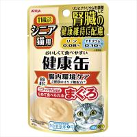 P-4571104713838 アイシア 健康缶パウチ シニア猫用 腸内環境ケア 40g | LifeStage Nana! Yahoo!店