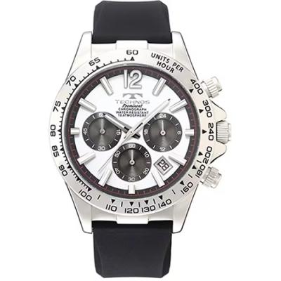 TECHNOS テクノス 腕時計 T6645 クォーツ クロノグラフ TECHNOS 