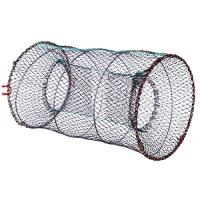 LIOOBO 漁具 魚捕り網 魚網 お魚キラー 折り畳み式 かご かご ウナギ アナゴ タコ エビ カニ 小魚 などを一網打尽 直径25CM | La cachette
