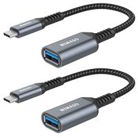 NIMASO USB C 変換 アダプタ (Type C - USB 3.0 メス) 20CM OTG ケーブル タイプC 変換コネクター (2本入り | La cachette