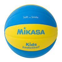 ミカサ(MIKASA) スマイルバスケットボール 5号 (男子用・女子用・小学生) EVA 特殊スポンジ スマイルシリーズ 黄/青 SB5-YBL 推 | La cachette