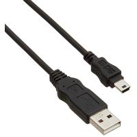 エレコム USBケーブル 【miniB】 USB2.0 (USB A オス to miniB オス) RoHS指令準拠 3m ブラック USB-ECO | La cachette