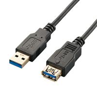 エレコム USBケーブル 延長 USB3.0 (USB A オス to USB A メス) スリム 1m ブラック USB3-EX10BK | La cachette