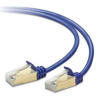 エレコム LANケーブル CAT7 5m ツメが折れない 爪折れ防止コネクタ cat7準拠 スリム ブルーメタリック LD-TWSST/BM50 | La cachette