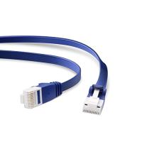 エレコム LANケーブル CAT6A 7m ツメが折れない 爪折れ防止コネクタ cat6a準拠 スーパーフラット ブルーメタリック LD-GFAT/B | La cachette