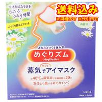 定形外）めぐりズム　蒸気でホットアイマスク　カモミールの香り　12枚 | くすりのレデイハートショップnice