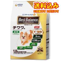 ユニチャーム　ベストバランス　カリカリ仕立て　チワワ用　成犬用（450g×4袋） | くすりのレデイハートショップnice