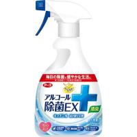 らくハピ アルコール除菌EX+消臭　キッチン用　大容量　420ml※取り寄せ商品　返品不可