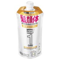 花王　メンズビオレONE　オールインワン全身洗浄料　髪・肌なめらかタイプ　つめかえ用　340ml | くすりのレデイハートショップ