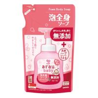 アラウ　ベビー　泡全身ソープ　詰替　400mL | くすりのレデイ撫川Yahoo!店