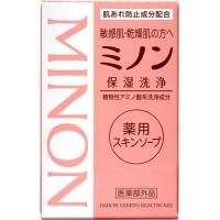 【医薬部外品】ミノン　薬用スキンソープ　80g | くすりのレデイ Online-Y-store