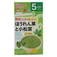 和光堂　手作り応援　ほうれん草と小松菜（2g×8包）　5ヶ月頃から　 | くすりのレデイ Online-Y-store