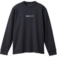 DESCENTE デサント S.F.TECH ソフトワッフル クルー マルチスポーツ スウェット・トレーナー DMMWJC22-BK | Lafitte ラフィート スポーツ