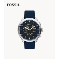 フォッシル FOSSIL 腕時計 ネイビーシリコン Gen 6 Wellness Edition ハイブリッドスマートウォッチ FTW7082 メンズ レディース 正規品 | Lafitte ラフィート スポーツ