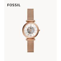 フォッシル FOSSIL 腕時計 CARLIE MINI オートマチック ローズゴールドトーン ステンレススチールメッシュウォッチ ME3188 自動巻き レディース 正規品 | Lafitte ラフィート スポーツ