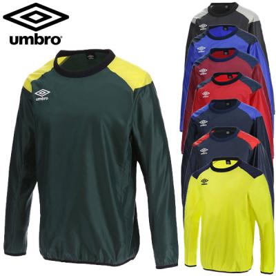 UMBRO - [3点セット] アンブロ JFL 日本フットボールリーグ サッカー ウインドブレーカー 上下 ウォームアップ #2 / 半袖シャツ XO メンズ UMBRO 実使用 支給品 中古】[3点セット] アンブロ JFL 日本フットボールリーグ