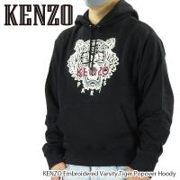 ケンゾー メンズ パーカー KENZO スウェット タイガー ロゴ 刺繍 