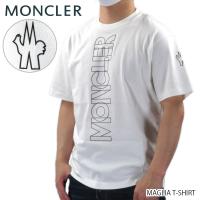 MONCLER モンクレール BIG ロゴ クルーネック Tシャツ WHITE ホワイト 