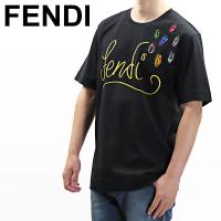 FENDI フェンディ FF モノグラム Tシャツ 半袖 メンズ 男性用 BROWN+ 