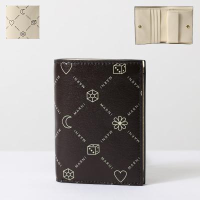 MARNI レディース二つ折り財布（色：ホワイト系）｜財布