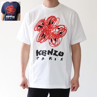 KENZO ケンゾー カジュアルシャツ 黒x白 L 2021025J0040 楽天市場】KENZO ケンゾー カジュアルシャツ BOKE FLOWER CREST