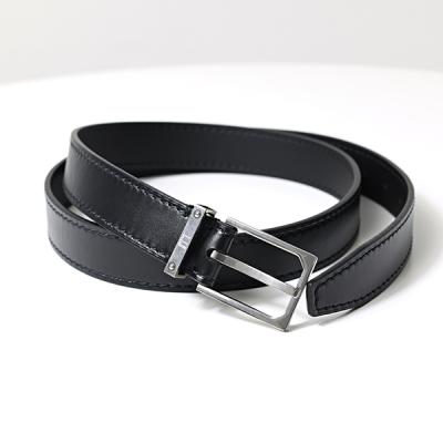 ダンヒル★ベルト★レザー★黒系★新品未使用★長期保管品 ダンヒル dunhill ダンヒル ベルト レザー 42/107 黒 ブラック