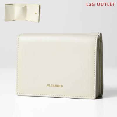 Jil Sander ジルサンダー ミニウォレット 三つ折りサイフベージュ ジル・サンダー(JIL SANDER) 三つ折り財布 | 通販・人気