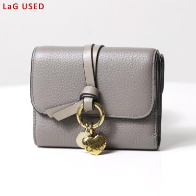 Chloe レディース三つ折財布（色：グレー系）｜財布｜ファッション