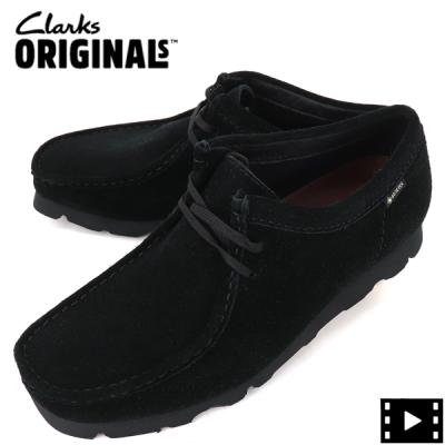 Clarks　26センチ　黒 スエード モカシンシューズ Clarks Originals メンズモカシン（シューズ素材：スエード