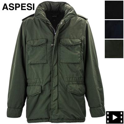 ASPESI 防水オリーブグリーンダウンジャケット aspesi（サイズ（S/M/L）：S）のおすすめ人気商品一覧 通販 - Yahoo