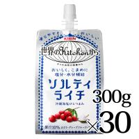 キリン 世界のKitchenから ソルティライチ 300g パウチ 30個 KIRIN 送料無料 | カブセンターYahoo!店