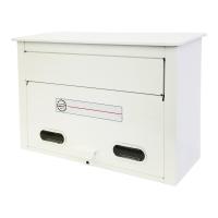 グリーンライフ　カラースチールポストFH30W　[FH-30W]　ホワイト | Arclands Online 2号館 ヤフー店