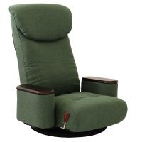 ヤマソロ 松風 木製BOX肘付き回転座椅子 GR 83-873 | Arclands Online ヤフー店