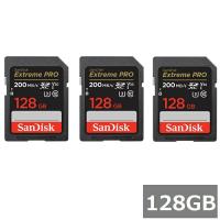 (3セット) サンディスク SDカード SDXC SDSDXXD-128G-GN4IN Extreme PRO 128GB 並行輸入品 | SUGARTIME