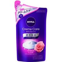 NIVEA ニベア クリームケア ボディウォッシュ フレンチガーデンローズの香り 詰替え用 360ml ボディソープ 泡 スキンケア バラ 保湿 花王 | SUGARTIME