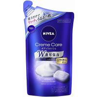 NIVEA ニベア クリームケア ボディウォッシュ ヨーロピアンホワイトソープの香り 詰替え用 360ml ボディソープ 詰め替え 泡 スキンケア 保湿 花王 | SUGARTIME