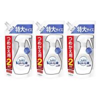 3セット P&amp;G ファブリーズ W除菌 無香料 アルコール成分入り つめかえ用 特大サイズ 640mL 消臭スプレー 布用 消臭剤 除菌ダブル | SUGARTIME