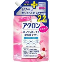 12セット  アクロン フローラルブーケの香り つめかえ用大 850ml 詰替え 洗剤 洋服 液体洗剤 洗濯 消臭 洗浄 セーター ニット 部屋干し | SUGARTIME