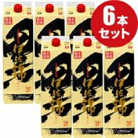 黒伊佐錦 1.8Lパック 6本 アルコール25% 鹿児島で黒麹といえばコレ！ | 創業明治元年いけださかや