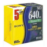 SONY 3.5型MOディスク 5枚 640MB Windowsフォーマット 5EDM-640CDF | LANUI